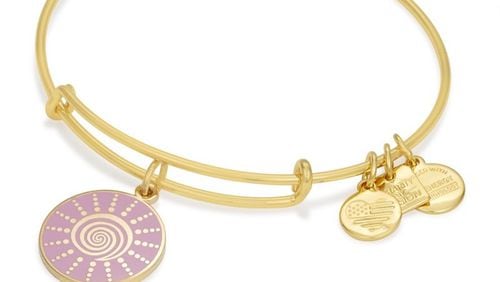 10 products that support Breast Cancer Awareness include Alex and Ani Bracelet.