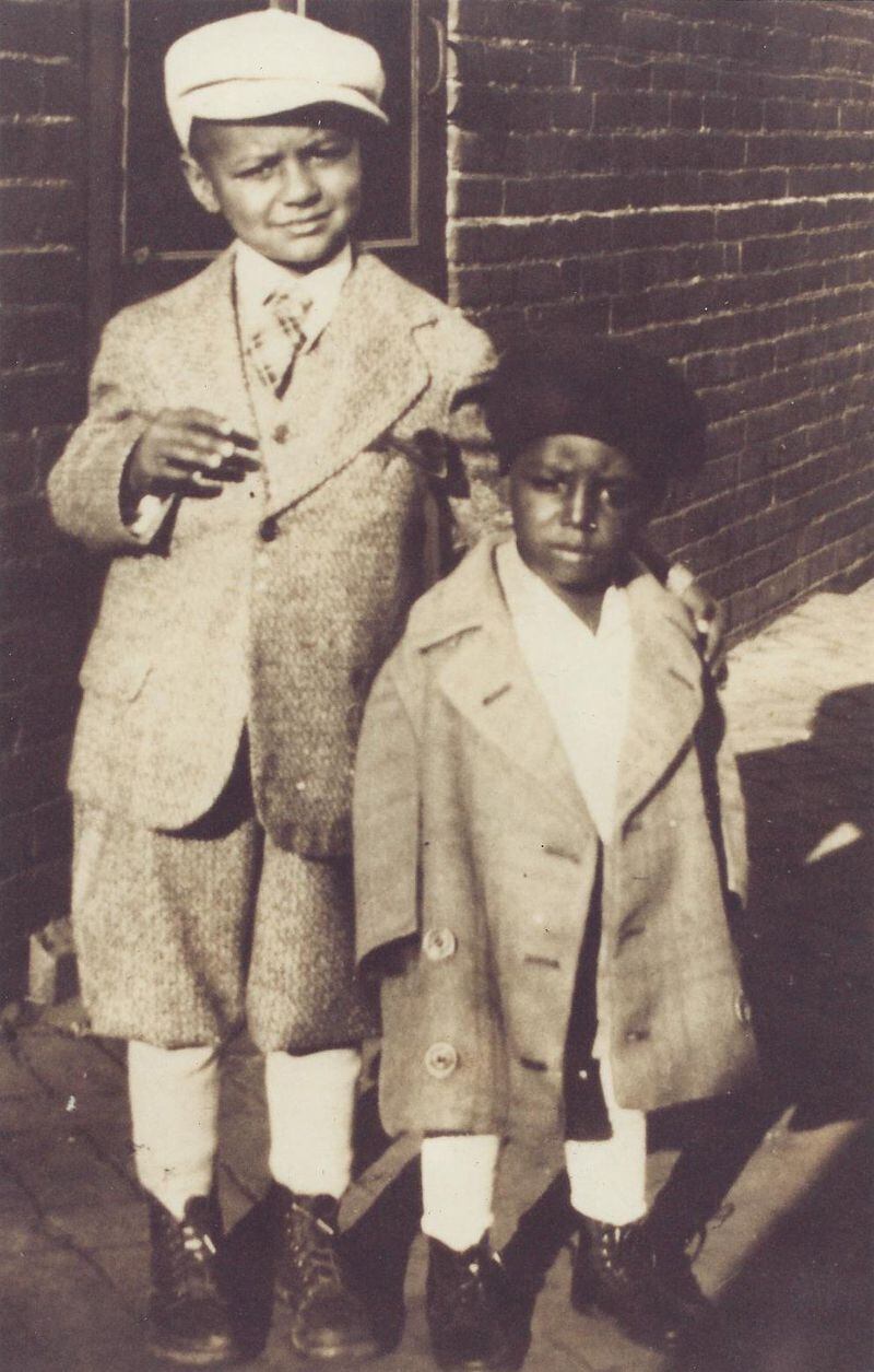 As a child, C.T. Vivian's mother and grandmother dressed him in tailored suits, even during the Great Depression. C.T. Vivian is at left. Family Photo