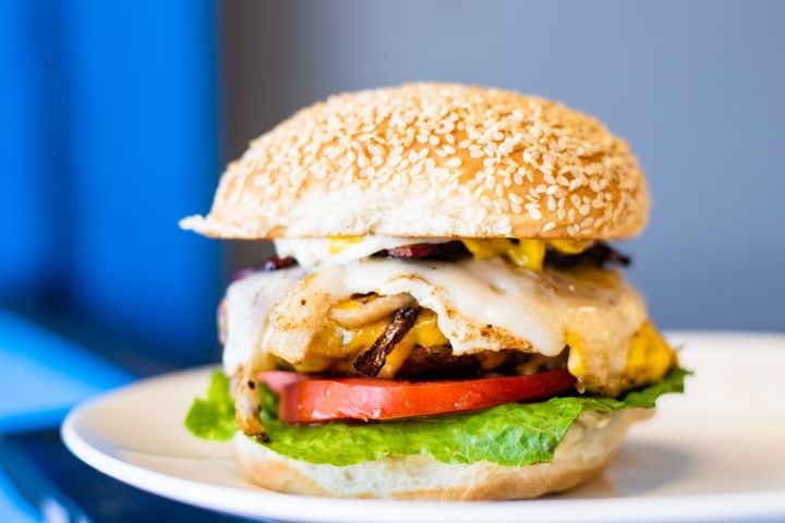 This loaded cheeseburger will make you a turkey patty believer