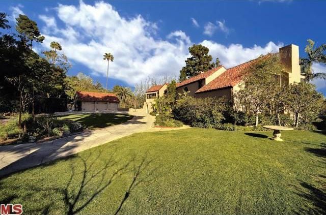 Property includes 3 acres of land, views of Los Angeles