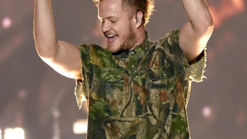 INGLEWOOD, CA - DECEMBER 14: Singer Dan Reynolds of Imagine Dragons performs onstage during day two of the 25th annual KROQ Almost Acoustic Christmas at The Forum on December 13, 2014 in Inglewood, California. (Photo by Kevin Winter/Getty Images for CBS Radio) Imagine Dragons singer Dan Reynolds. Photo by Kevin Winter/Getty Images for CBS Radio.
