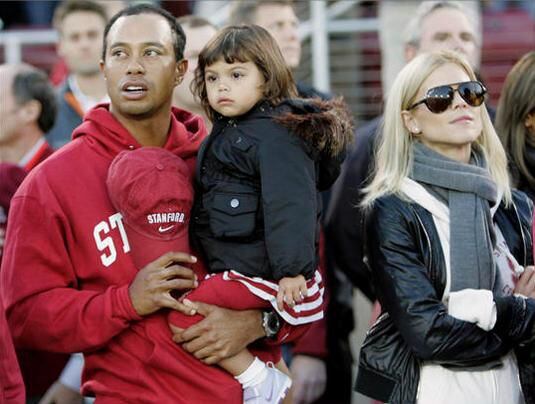 Images: Tiger Woods Through The Years Images: Tiger Woods And Wife Elin