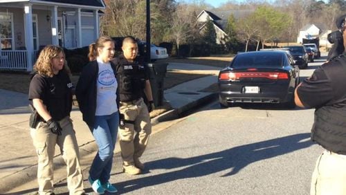 Jodi Suzanne Rigby, 35, was arrested at her home Thursday. (Credit: Macon Telegraph)