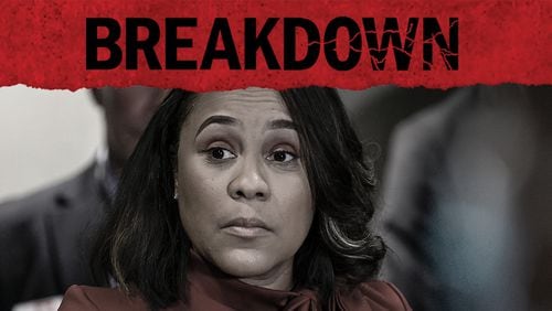 Fulton County District Attorney Fani Willis' office made two court filings last week that indicate a more sensitive stage in the criminal investigation. These developments are covered in the fourteenth episode of the AJC's podcast 'Breakdown — The Trump Grand Jury." (Natrice Miller/ natrice.miller@ajc.com)