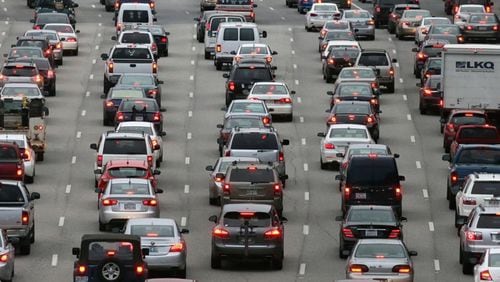 Traffic can be expected as Georgia Department of Transportation crews start improvements at Ga. 400 and Holcomb Bridge Road. AJC FILE