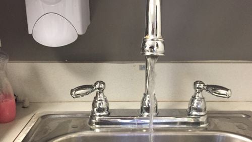 Water may be discolored from southwest Gwinnett County faucets.