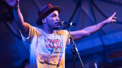 USE FIFTH ON FRONT Anderson .Paak & The Free Nationals, perform at NPR Music's SXSW Showcase at Stubb's on Wednesday, March 16, 2016 in Austin, Texas. Erika Rich for American-Statesman