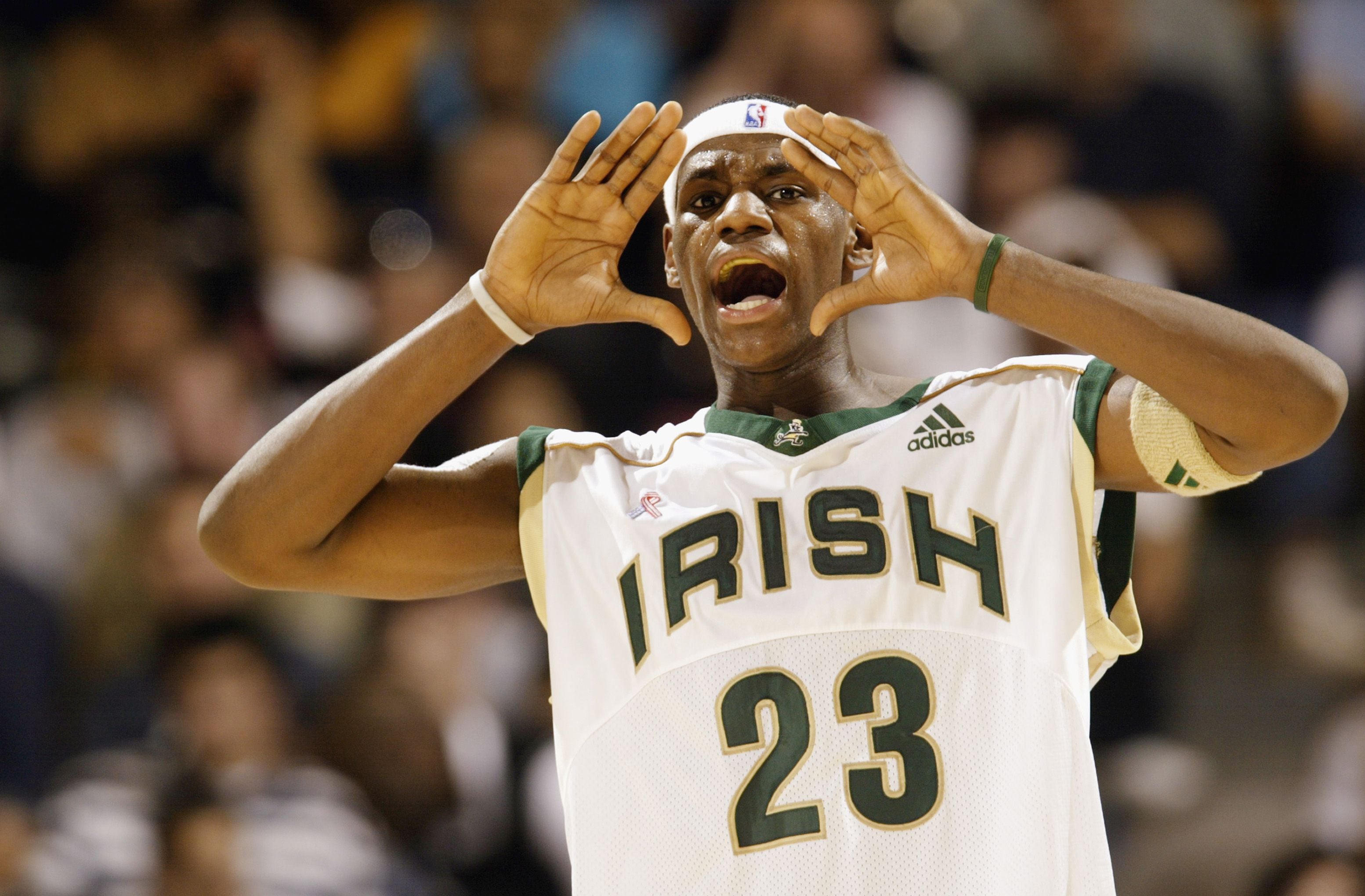 irish lebron james jersey