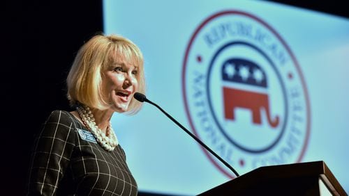 Ginger Howard is in a race against Amy Kremer, a co-founder of the Tea Party Patriots.
