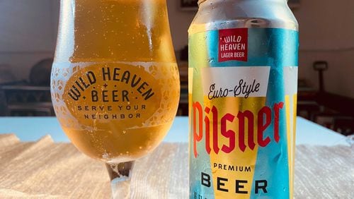Wild Heaven Euro-Style Pilsner / Bob Townsend for the Atlanta Journal-Constitution