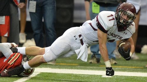 The Benedictine Cadets won the Class AA state championship in 2014. (Brant Sanderlin/AJC)