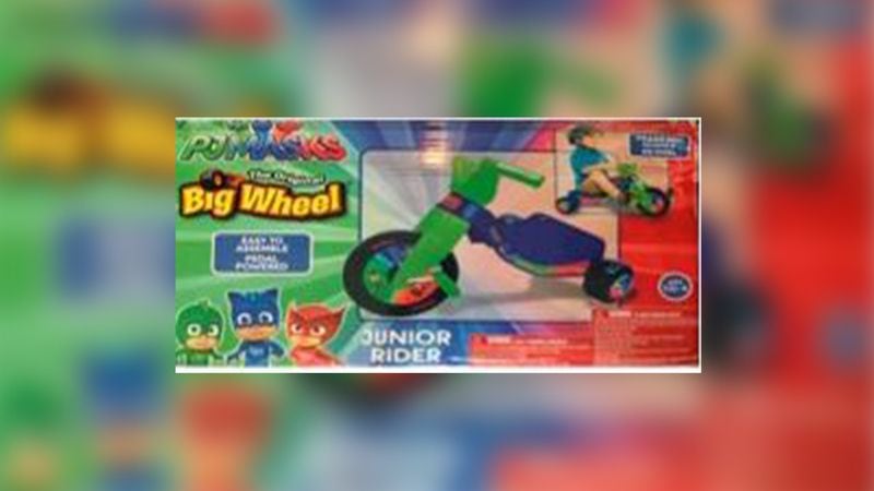 Low riding big wheel toys are on WATCH’s “Top 10 Summer Safety Traps” For 2018.