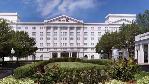 The Marietta City Council will be deciding whether to spend $15 million on a renovation plan to keep the Hilton brand for the Hilton Atlanta / Marietta Hotel & Conference Center. (Courtesy of Hilton Atlanta / Marietta Hotel & Conference Center)