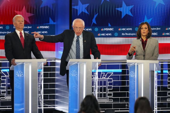 Photos: Democratic presidential candidates debate in Atlanta