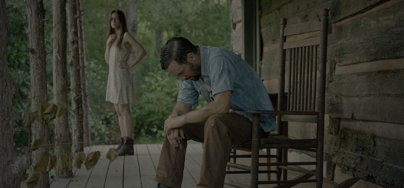 Lydia Wilson and Nick Blood star as a mysterious backwoods couple in the locally filmed drama “Still.” CONTRIBUTED BY ATLANTA FILM FESTIVAL