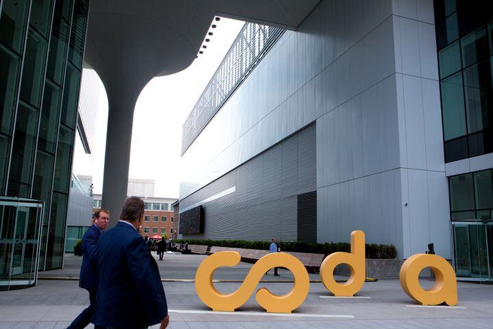 Photos: Portman, Ga. Tech celebrate Coda opening