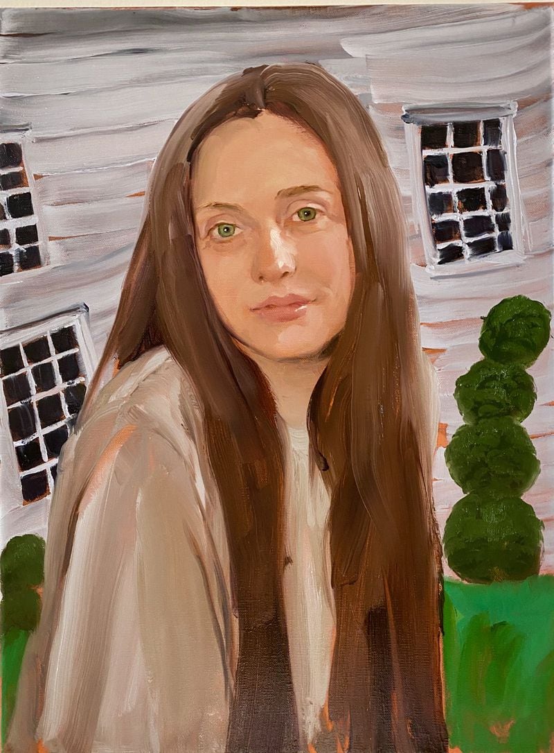 Painter Jenna Gribbon’s “Emily as Dawn from the Baby-Sitters Club.” Contributed by Howard’s