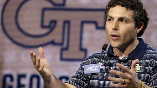 Georgia Tech coach Josh Pastner hopes one or two high-profile prospects selects Tech when the early signing period starts Wednesdsay. (Associated Press)