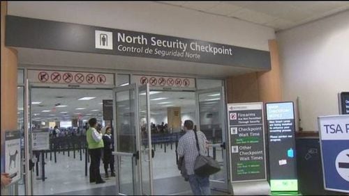 The TSA fired a screener who missed a loaded handgun in a passenger’s carry-on bag Sunday morning at Hartsfield-Jackson International Airport. (Credit: Channel 2 Action News)
