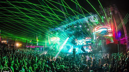 The 2016 Imagine Music Festival attracted about 75,000 over three days. Organizers expect a bump to about 30-40,000 per day this year. Photo: Courtesy of Imagine Festival