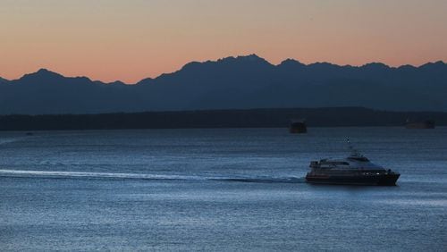 A ride on the Victoria Clipper is normally a beautiful journey. But bad weather can complicate things. (Greg Gilbert/Seattle Times/TNS)