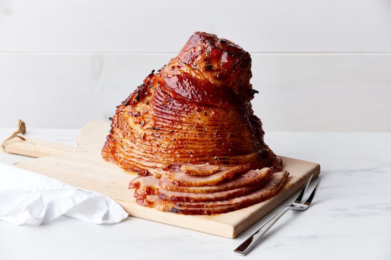 Spiral sliced ham from The Fresh Market