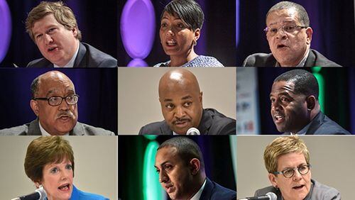 Atlanta mayoral candidate use social media to try to break through the din of messages in a crowded field of hopefuls.
