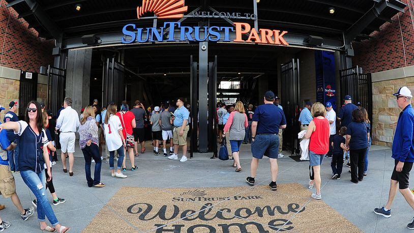 The Braves will play frequently at SunTrust Park this month. (Photo by Scott Cunningham/Getty Images)