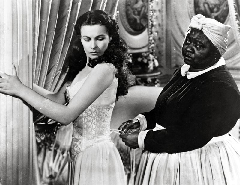Vivien Leigh, left, and Hattie McDaniel in the film "Gone With the Wind." (Metro-Goldwyn-Mayer Studios/Entertainment Pictures/Zuma Press/TNS)