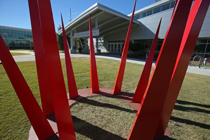 Georgia Tech sculptures
