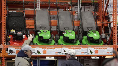 Rising consumer spending helped power Georgia companies to higher profits in the first half of 2016. Atlanta-based Home Depot’s profits rose 11 percent, to $4.2 billion. (AP Photo/Carolyn Kaster, file)