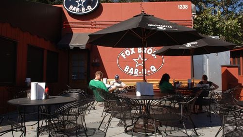 Fox Bros. Bar-B-Q, 1238 Dekalb Ave. NE, Atlanta. Brothers and Texas natives Justin and Jonathan Fox opened their acclaimed eatery in 2007, with a walk-up "Que-Osk" following in 2016.