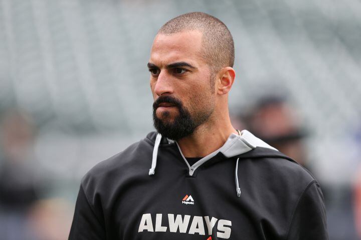 Markakis will need a different uniform number. The Braves long ago retired Hall of Famer Warren Spahn’s No. 21.