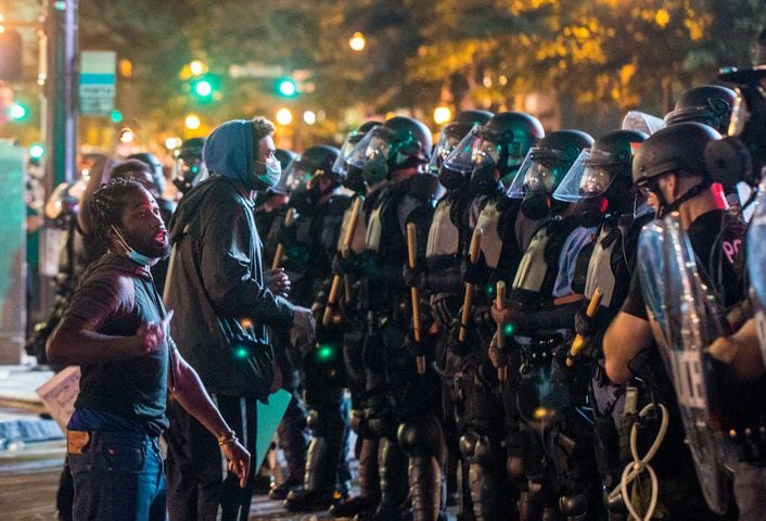 PHOTOS: Atlanta Protests -- the police