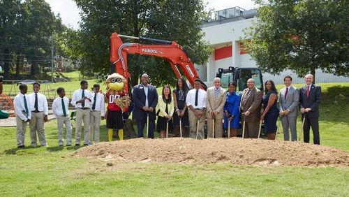 A ground-breaking ceremony was held Wednesday for a planned renovation of a park on Atlanta’s Westside as a legacy project of Super Bowl LIII.