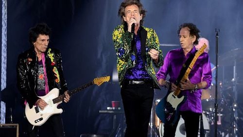 The Rolling Stones, shown in California in 2019, have postponed the upcoming leg of their “No Filter” tour, which had dates in Atlanta in Nashville. Kevin Winter/Getty Images/TNS