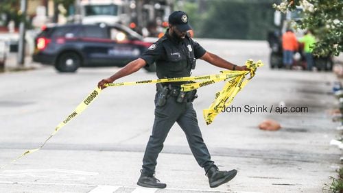 Atlanta police are on the scene of a double shooting in northeast Atlanta. Two men were shot early Monday as they drove on Parkway Drive, they told investigators. It was one of two shootings overnight.