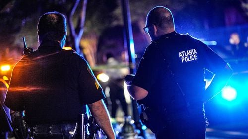 Atlanta police investigated a fatal shooting Saturday morning at a Buckhead apartment complex.