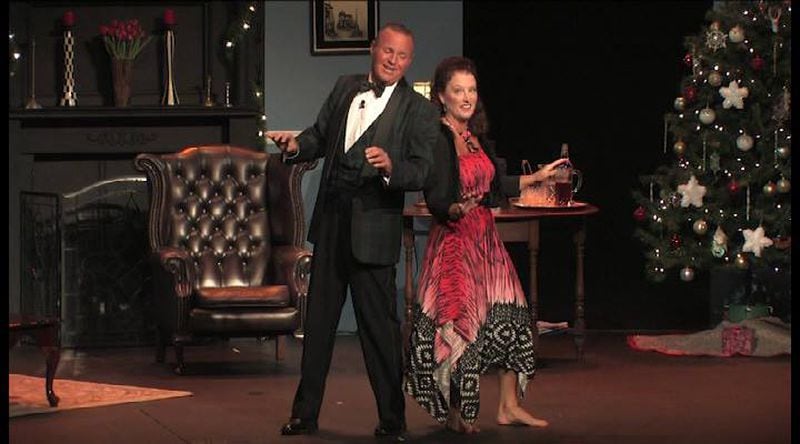 At the Lucas Theatre in Savannah, Jeff Hall stars as Johnny Mercer and Regina Rossi stars as Maxine in the most recent production of "Johnny Mercer & Me" by Miriam Center.