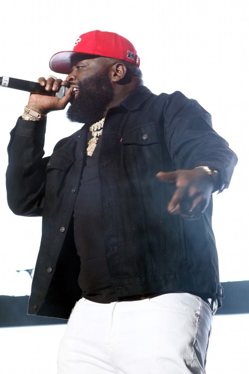 Rapper Rick Ross purchased the Fayette County estate, which formerly belonged to boxing legend Evander Holyfield, in 2014.