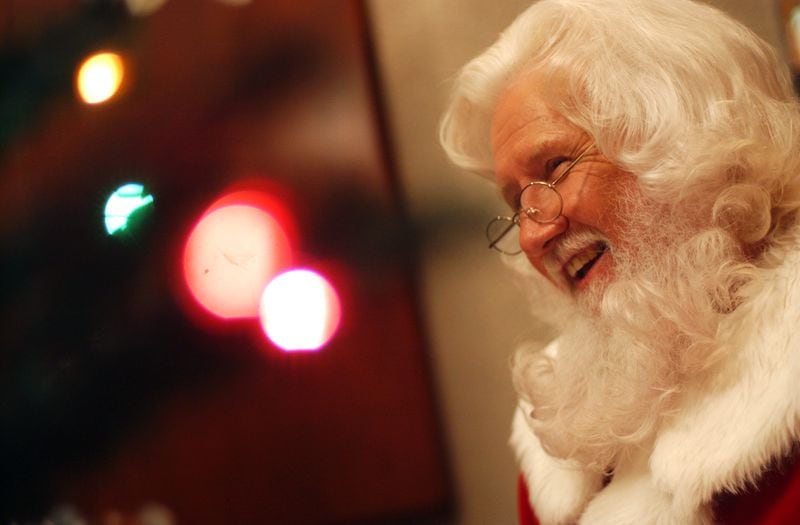Santa at Phipps Plaza Mall in Atlanta 