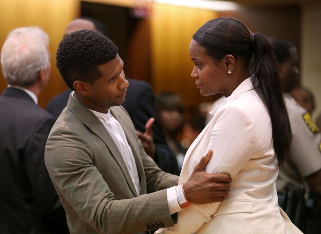 Usher's son revived after near drowning
