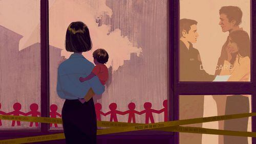 Despite federal mandates for reporting incidents at child care facilities, many states struggle with compliance, revealing systemic failures and challenges in ensuring child care safety. (Courtesy of Tara Anand for The 19th)