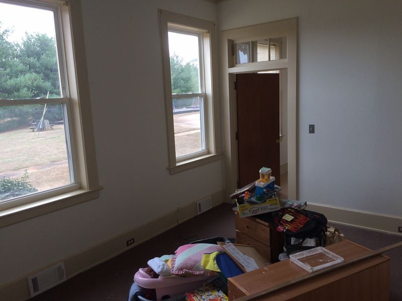 One of the vacant rooms at United Methodist Children's Home outside Decatur, shown Monday.