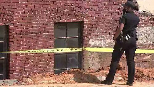Human remains were discovered Thursday afternoon on Jefferson Street.