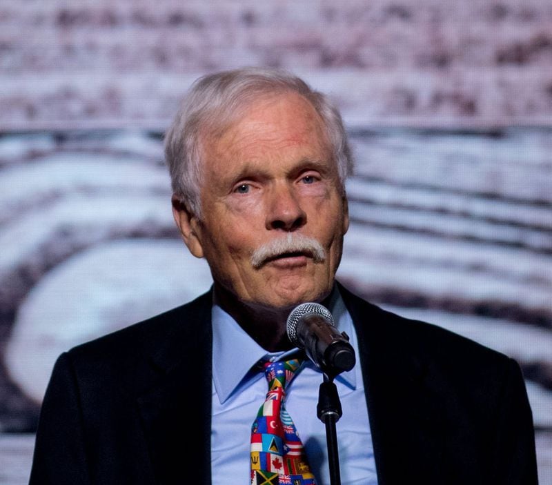 Ted Turner, shown during his 80th birthday party in November in Atlanta, recently announced he has Lewy body dementia. BRANDEN CAMP / SPECIAL TO THE AJC