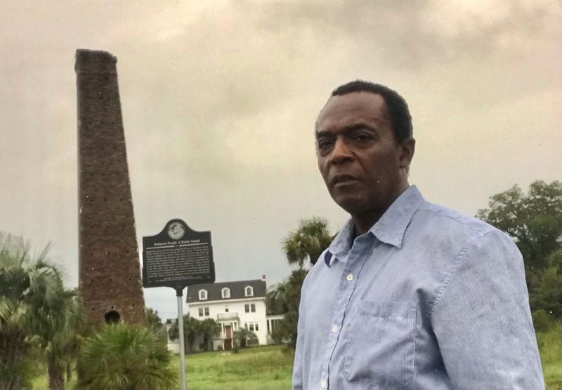 Griffin Lotson, a seventh-generation Gullah-Geechee, helped organize a meeting in Darien between a descendant of Roswell King, a businessman and plantation manager, and descendants of enslaved human beings. (Courtesy of Griffin Lotson)