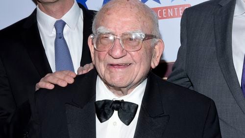 HOLLYWOOD, CALIFORNIA - NOVEMBER 03: Actor Ed Asner attends his 90th Birthday Party and Celebrity Roast at The Roosevelt Hotel on November 03, 2019 in Hollywood, California. (Photo by Michael Tullberg/Getty Images)