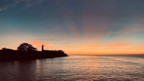 This photo of St. Simons Island was taken Oct. 23, 2019 from the pier by Bill Woods of Kennesaw.
