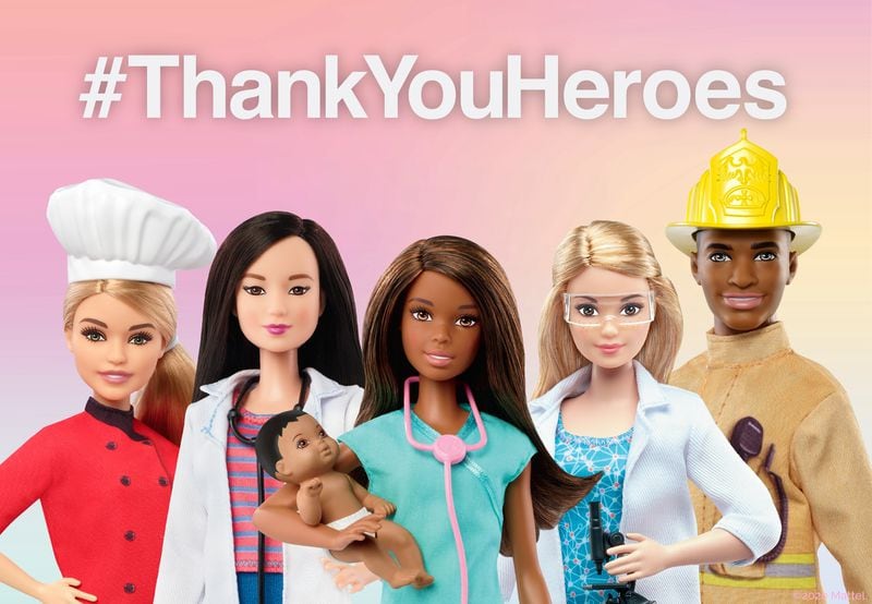 Mattel announced its #ThankYouHeroes program which will donate a career doll for every one purchased to children of first responders.